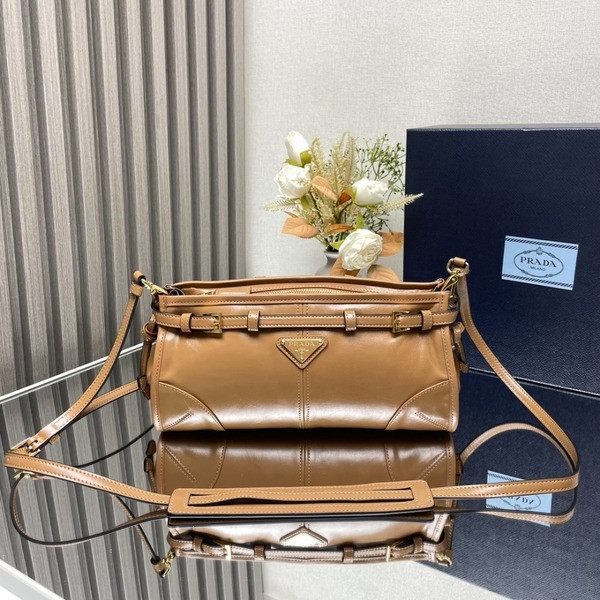 [ Prada ] 프라다 보니 스몰 가죽 숄더백