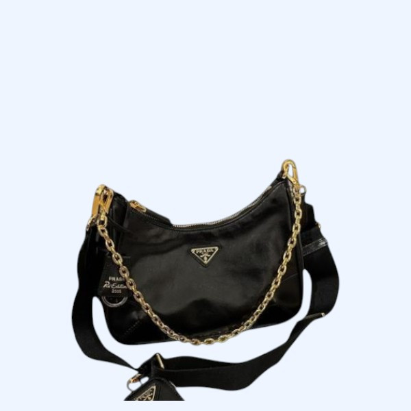 [ Prada ] 프라다 리에디션 가죽 숄더백