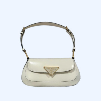 [ Prada ] 프라다 브러쉬드 레더 숄더백