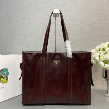 [ Prada ] 프라다 라지 가죽 토트백