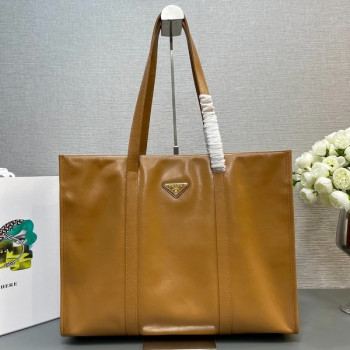 [ Prada ] 프라다 라지 가죽 토트백