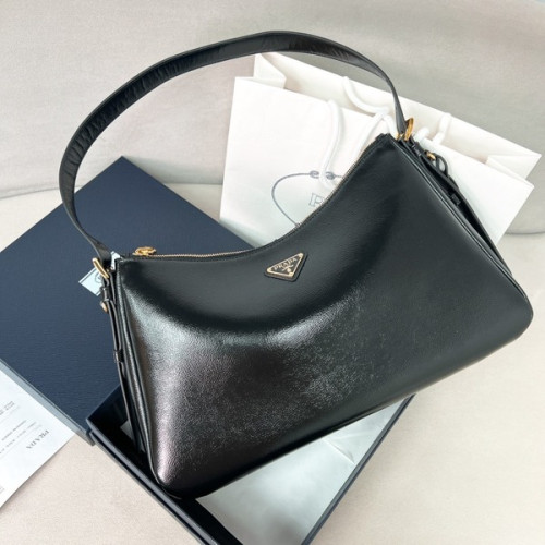 [ Prada ] 프라다 에메 라지 가죽 숄더백