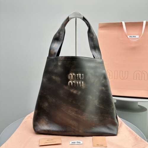 [ 미우미우 ] 한정판 빅 토트 핸드백 5505