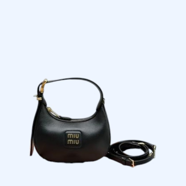 [ 미우미우 ] 레더 호보백 스몰