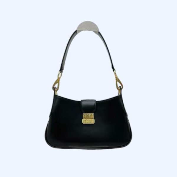 [ 미우미우 ] City calf 호보백