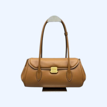 [ 미우미우 ] 레더 숄더백 라지