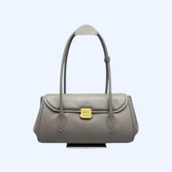 [ 미우미우 ] 레더 숄더백 라지