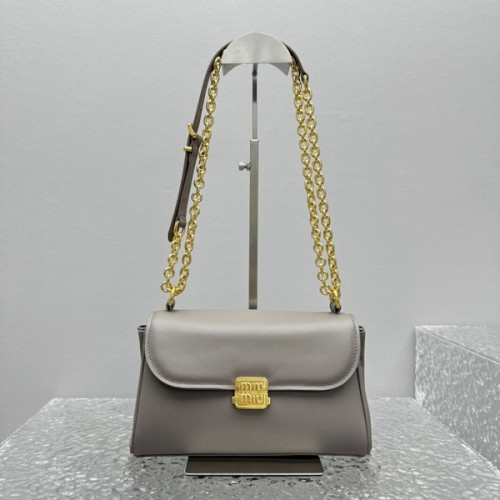 [ 미우미우 ] 레더 숄더백