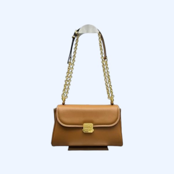 [ 미우미우 ] 레더 숄더백