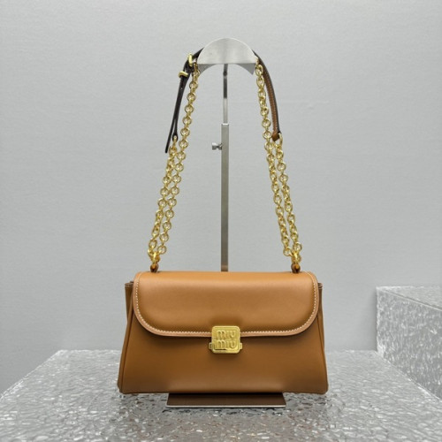 [ 미우미우 ] 레더 숄더백