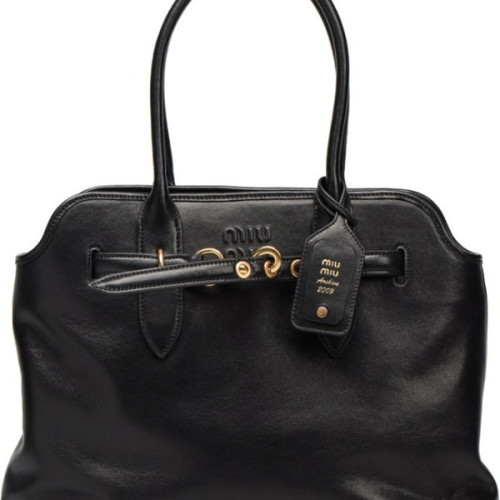 [ 미우미우 ] 아방뛰르 나파 가죽 미디엄 백