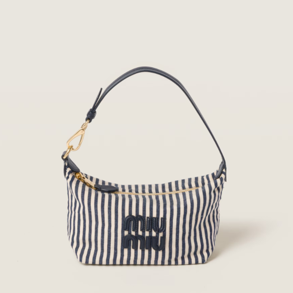 [ 미우미우 ] 스피릿 패브릭 미니 백