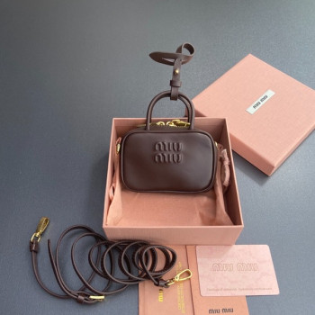 [ 미우미우 ] 가죽 마이크로 백