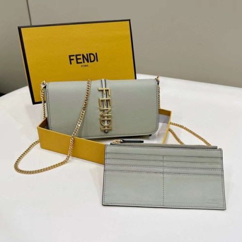 [Fendi] 펜디 그라피 체인 지갑