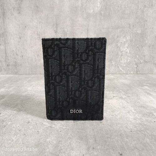 [Dior] 디올 버티컬 2단 카드 지갑