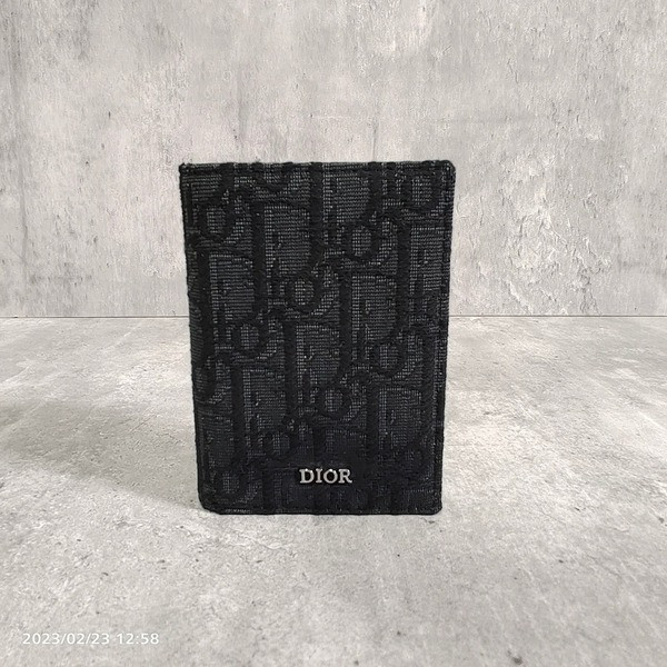 [Dior] 디올 버티컬 2단 카드 지갑