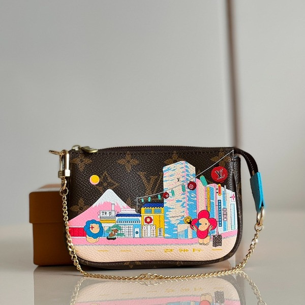 [ LV ] M81637 크리스마스 미니 포쉐트 악세사리 클러치