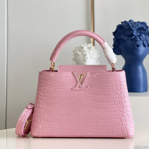 [ LV ] 카퓌신 미디엄 MM 핸드백 M48865