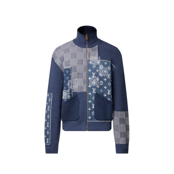 집 업 패치워크 트랙톱