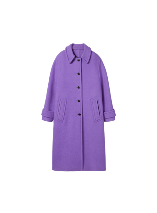 컴팩트 울 캐시미어 코트