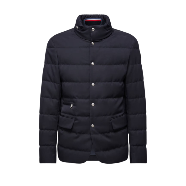 Bess 후드 울 쇼트 다운 재킷