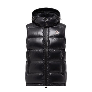 Bormes 후드 다운 베스트