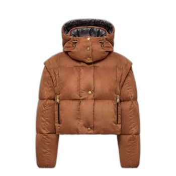 Paterne 2-in-1 후드 쇼트 다운 재킷