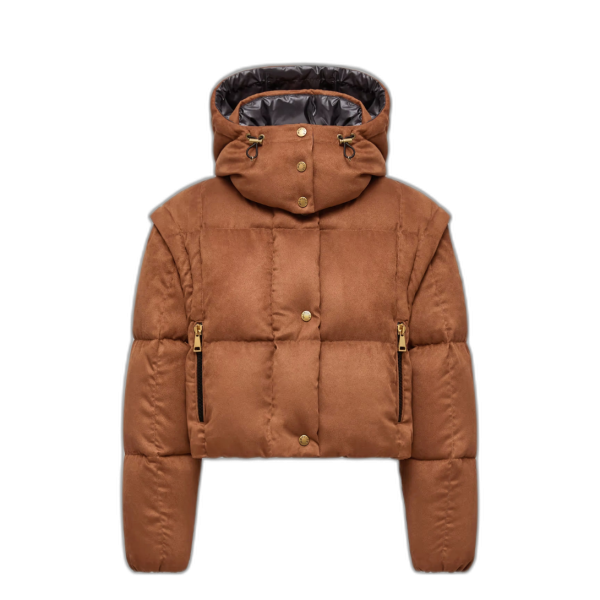 Paterne 2-in-1 후드 쇼트 다운 재킷