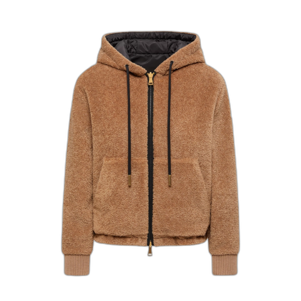 리버서블 패딩 후디