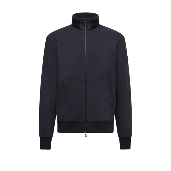 코튼 & 캐시미어 집업 스웨트셔츠