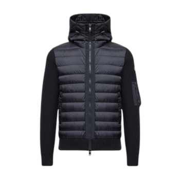 패딩 집업 카디건