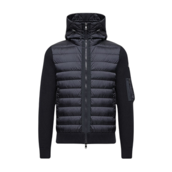 패딩 집업 카디건