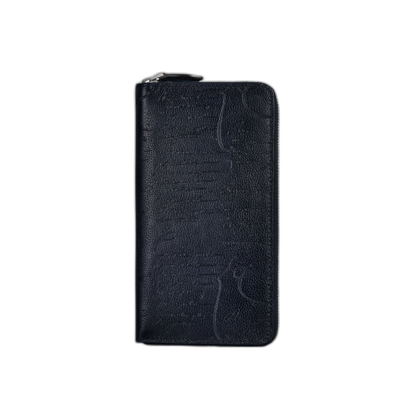 이타우바 스크리토 레더 지퍼 장지갑