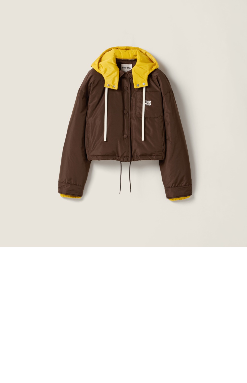 미러급레플리카사이트 | 명품레플리카 전문 쇼핑몰 | 딥퀄 - 테크니컬 퐁제 다운 후디 재킷 &gt; 미우미우