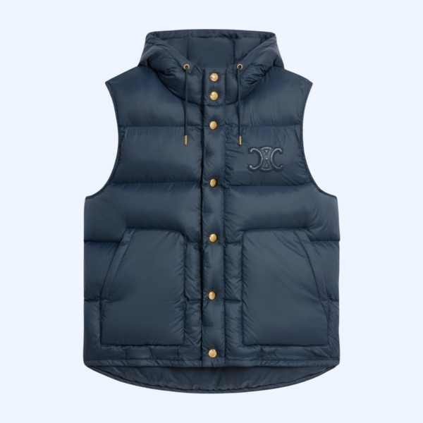 슬리브리스 다운 재킷