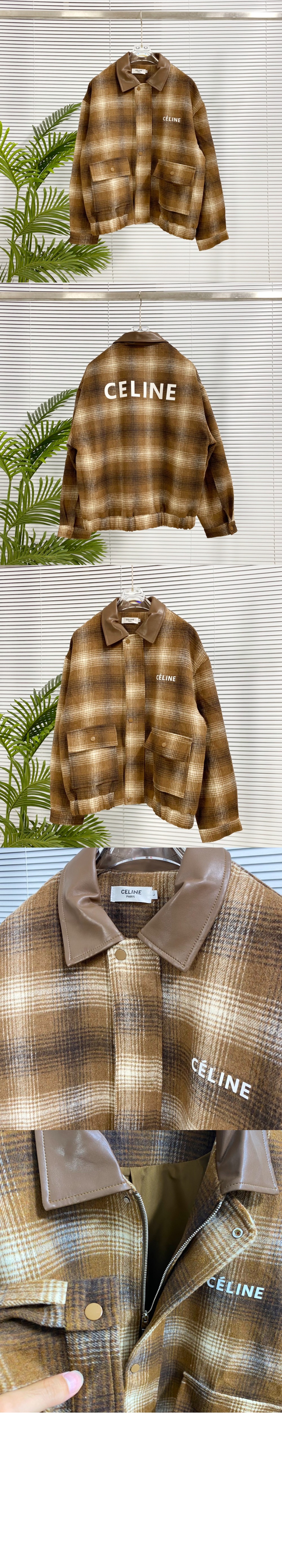 미러급레플리카사이트 | 명품레플리카 전문 쇼핑몰 | 딥퀄 - 로고 쇼트 코트 &gt; 셀린느