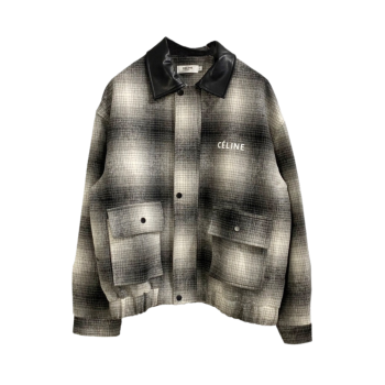 로고 쇼트 코트