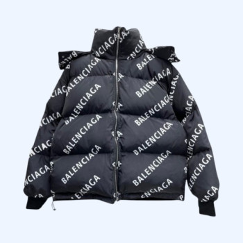 후드 쇼트 다운 재킷