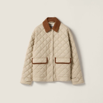 퀼팅 테크니컬 퐁제 블루종