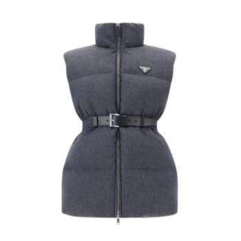 로고 쇼트 코트