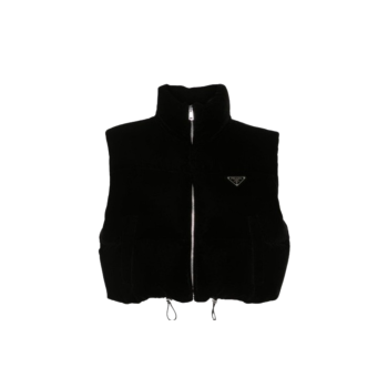 로고 쇼트 코트