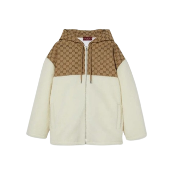 지퍼 털 후드 재킷