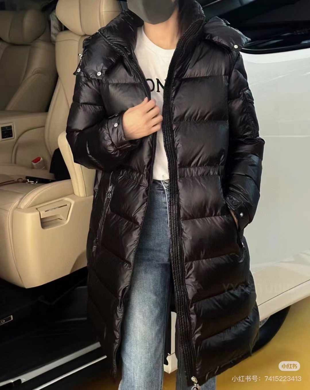 패딩 모델 착용 이미지-S3L22