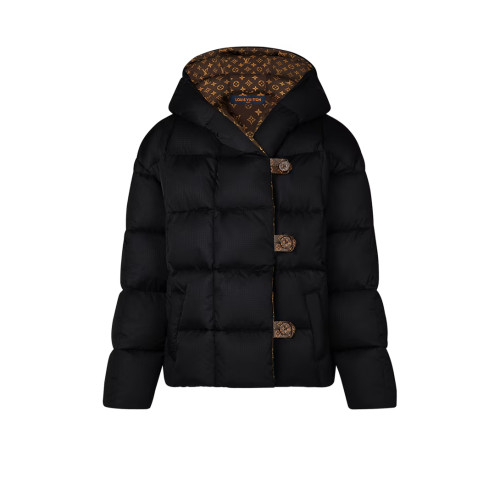 롱 슬리브드 필로우 푸퍼 재킷