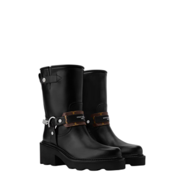 LV 보부르 앵클 부츠