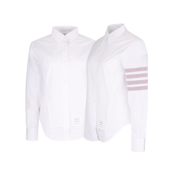 톰브라운 4바 포플린 여성 셔츠