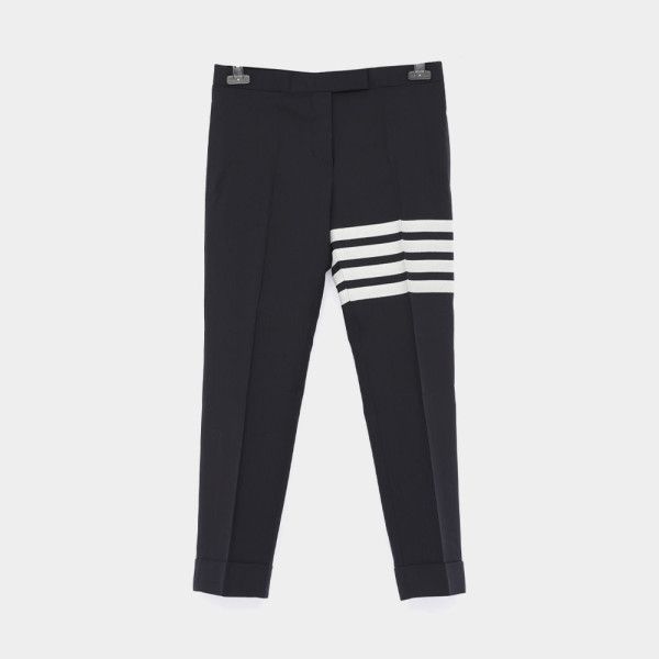 톰브라운 25SS 사선완장 클래식 스키니 울 여성 팬츠