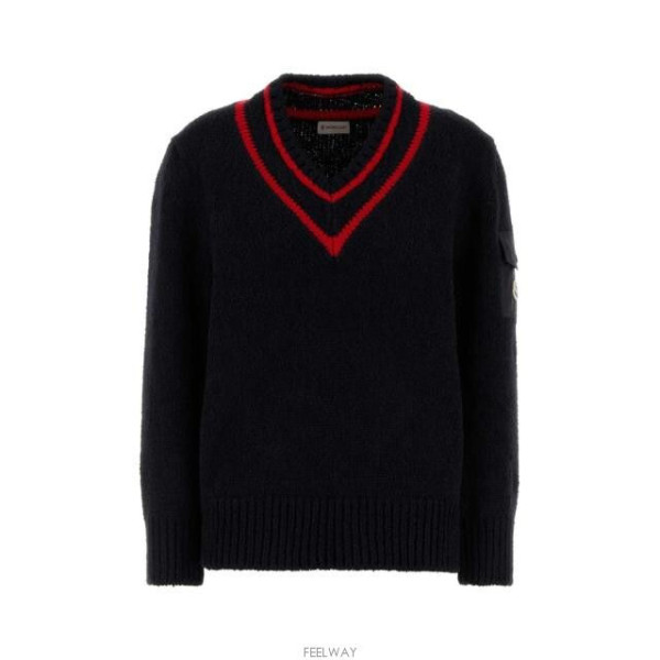 MONCLER 몽클레어 네이비 니트