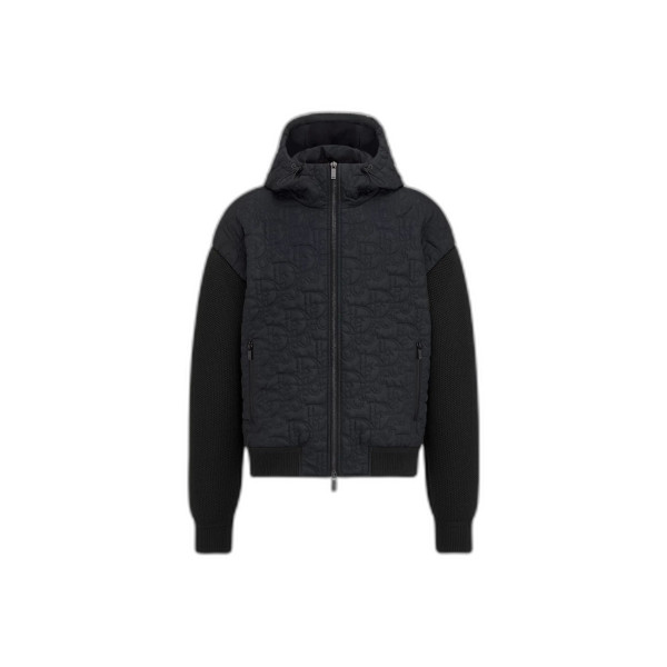 Dior Oblique 후드 블루종 재킷