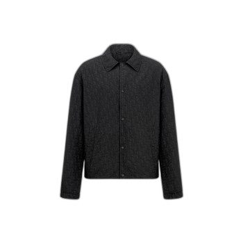 딥 그레이 코튼 블렌드 자카드